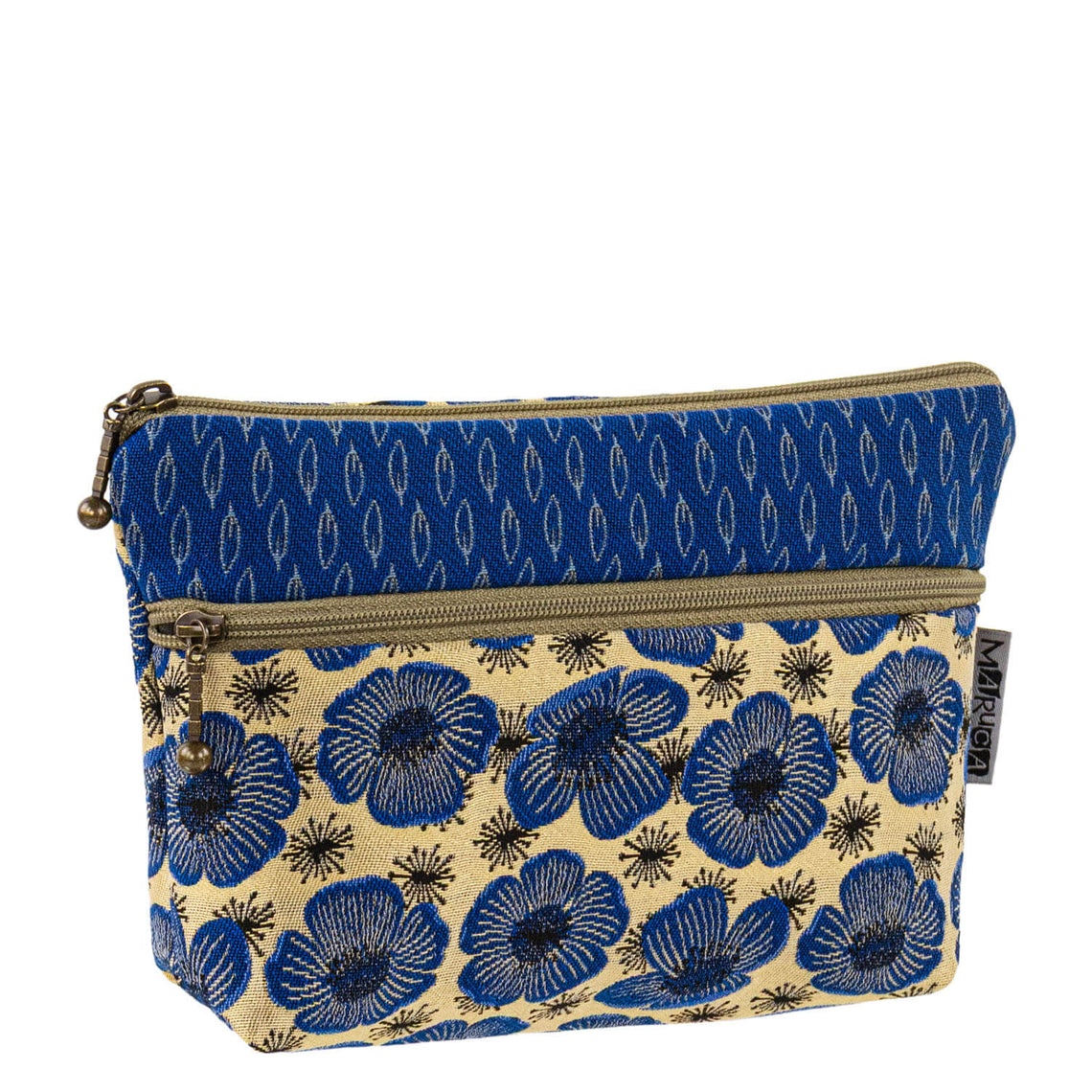 【MARUKO】PEAU DE L'ANGE 2パック Women's Small Metro Adjustable Strap Camera Bag, Copper Metallic